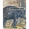 thumbnail image 5 of Pack of 2 Outdoor Pillow Covers, Animal World Elephant Lion Tiger Bear in Forest Retro Old Newspaper Waterproof Square Throw Pillowcase Cushion Decorative Pillow Covers for Couch Patio Tent, 18x18 in, 5 of 6