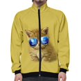 thumbnail image 2 of Nueva chaqueta de gato Animel 3D para hombre y mujer, estilo Harajuku Hip Hop, sudaderas con capucha de nuevo estilo, sudadera informal con cuello alto y cremallera, ropa para hombre, 2 of 5