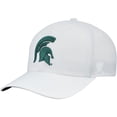 thumbnail image 3 of Men's-Top of the World  White Michigan State Spartans Reflex Hybrid Tech Flex Hat, 3 of 4
