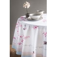 thumbnail image 3 of Maison d' Hermine Blossom in Spring 100% Cotton Tablecloth for Kitchen Dining | Tabletop | Decoration | Parties | Weddings | Spring/Summer (Round, 63 Inch)., 3 of 5