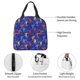 thumbnail image 4 of Fotbe Ice Hockey Players With Puck Bolsa Térmica con Estampado y Forro de Aluminio Grueso Bolsa de Almuerzo con Bolsillo Frontal para Hombres y Mujeres, Ideal para Trabajo, Escuela, 4 of 8
