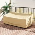 thumbnail image 2 of Costway Housse de Canapé Profond d'Extérieur 3 Places 77"x43 Pouces, Imperméable, avec Poignée et Évent, 2 of 10