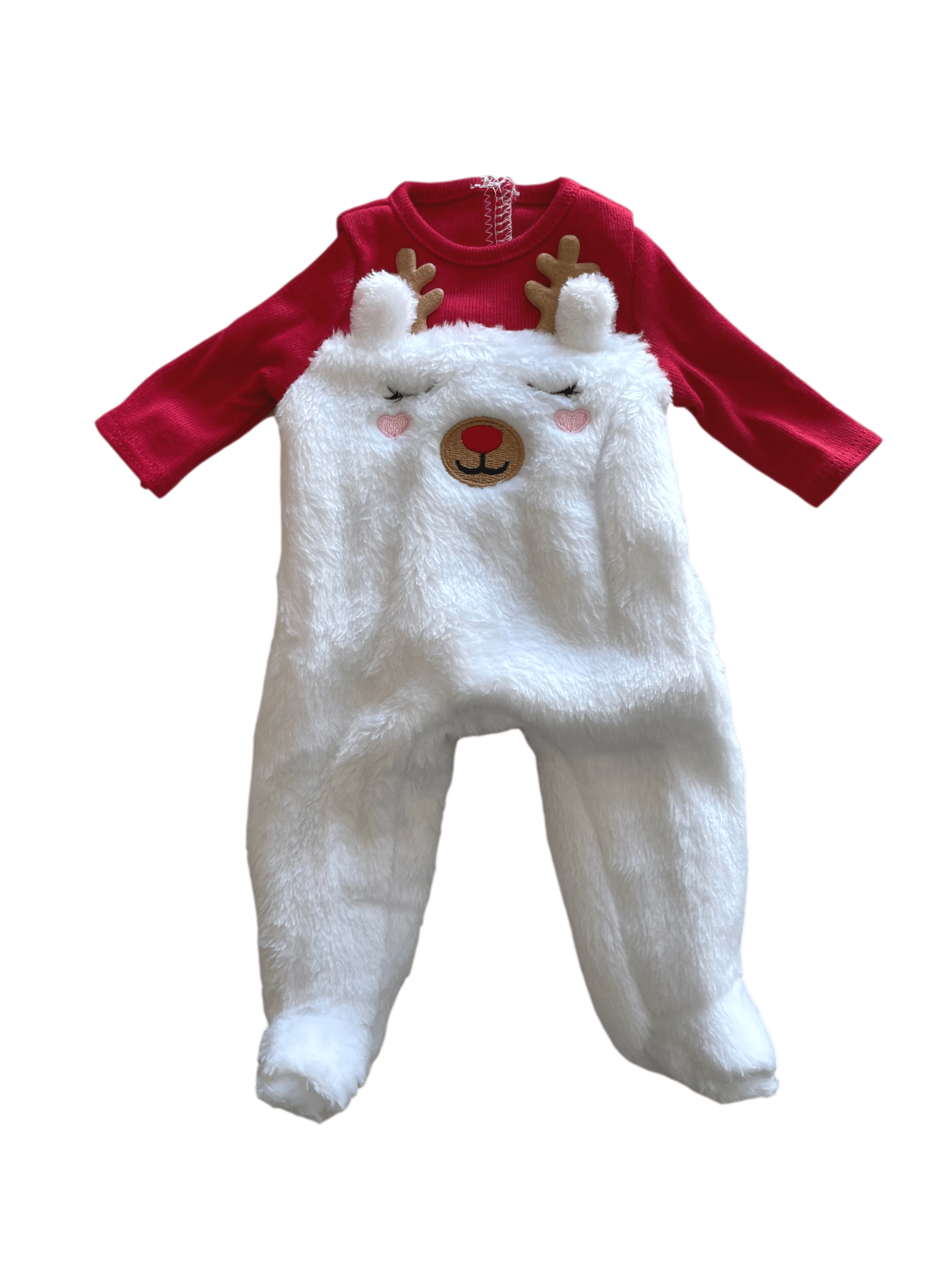 Bitty baby reindeer pajamas deals