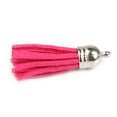 thumbnail image 3 of 12 Pieces/ Pack Velvet Tassel Charm Pendants for Bags Key Chains Necklace Earring DIY Jewelry Making Findings 4cm, 3 of 8