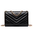 thumbnail image 1 of Bandolera Dasein para mujer, acolchada, negra, 1 of 7