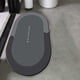 thumbnail image 5 of Alfombra antideslizante para , alfombrillas para baño, alfombrilla para Negro ovalado S Zulema alfombra de baño, 5 of 7