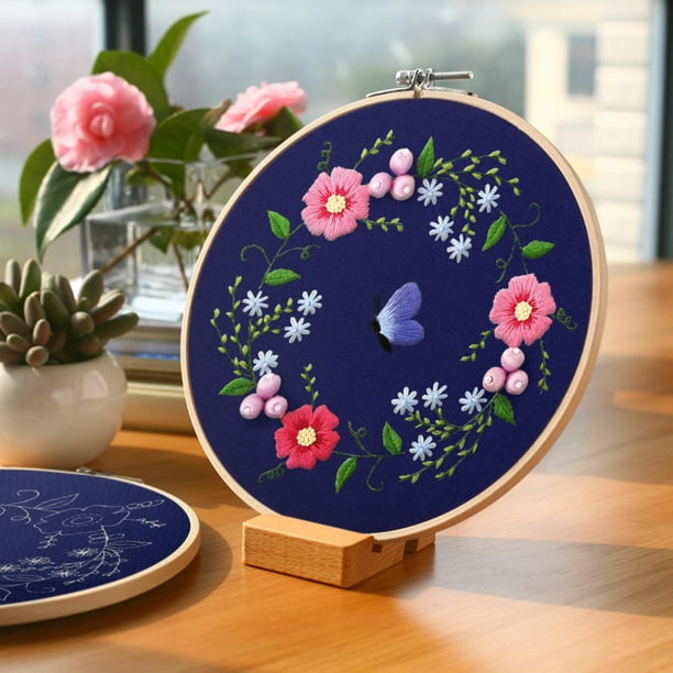 Embroidery starter kit floral sybju embroidery clothes with Embroidery starter kit floral sybju embroidery clothes with