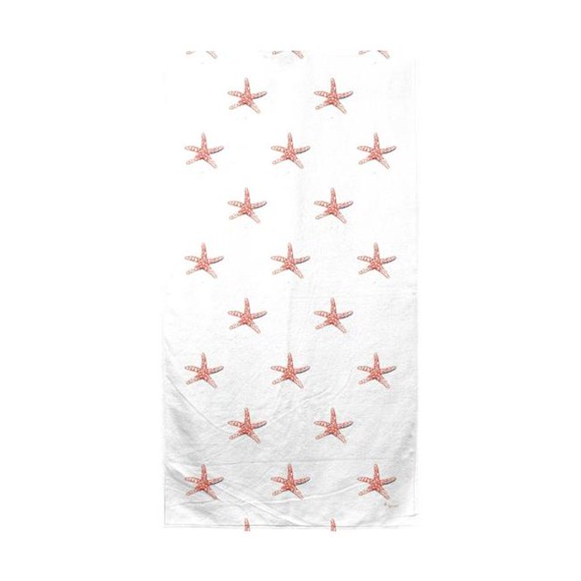 Betsy Drake BT091 Serviette de Plage Corail Étoile de Mer