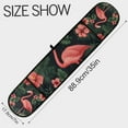 thumbnail image 3 of Yayeee Double Oven Mitt Kitchen Heat Resistant Baking 35" x7" Quilted Glove, Red Flamingo Pattern, 3 of 6