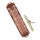 thumbnail image 3 of Estuche de mezuzá de metal con bendición y decoración de pergamino, regalos de Hanukkah, placa de mezuzá antigua para puertas interiores y exteriores C, 3 of 8