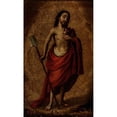 thumbnail image 3 of Cristóbal De Villalpando 16x24 Black Modern Framed Museum Art Print Titled - Portrait of Christ (1690), 3 of 5