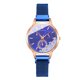 thumbnail image 1 of Reloj de moda para mujer, reloj de acero inoxidable, vestido informal, joyería de cristal para muñeca Wmkox8yii gfajkfgbkjabf429, 1 of 1