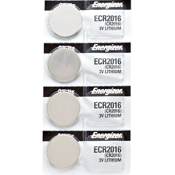 4 x Energizer CR2016 Batteries, Lithium Battery 2016