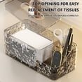 thumbnail image 4 of Multifunctional Acrylic Tissue Box Storage, Waterproof Dispenser for Living Room Coffee Table, Household Organizer with Modern Design, 4 of 9