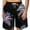 Black, variant on Taqqpue Men's Swim Trunks Hawaiian Bathing Mesh Lining Suit Swimsuits Elastic Waist Drawstring Beach Shorts with Pockets