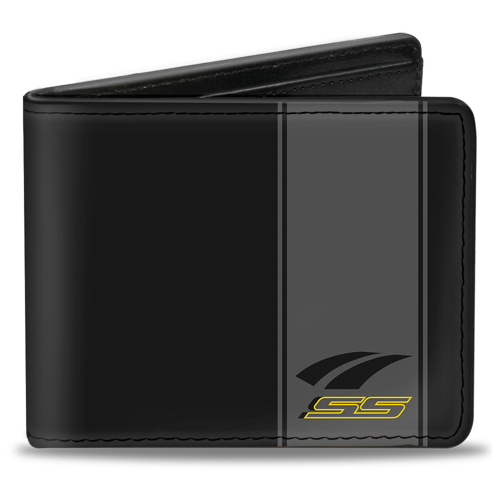 BuckleDown Wallet Bifold PU CMP 06 Camaro SS Black Gray