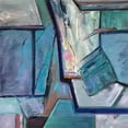 thumbnail image 2 of 18x18 Turquoise Lavender & Pink by Anita Dellal- Wall Art Print On Canvas Fabric, 2 of 5