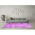 thumbnail image 3 of Ahgly Company Indoor Rectangle Patchwork Purple Transitional Area Rugs, 3' x 5', 3 of 4