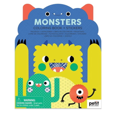 Monsters Coloring Book and Stickers (Other)