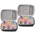 thumbnail image 1 of LIFKOME 2Sets Practical Black Guitar Pick Storage Holder Sturdy Case for Guitar Accessory Storage, 1 of 6