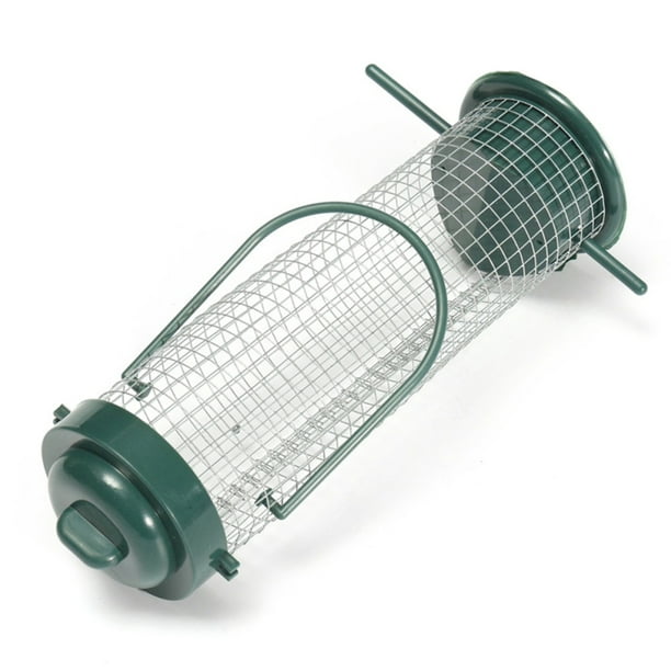 Bird Feeder Plastic Bird Feeder Plastic Bird Feeder Wire Grids Bird Wild Outdoor Garden Hanging