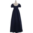 thumbnail image 3 of Womens Vintage Regency Dress High Waistline Ball Dresses Victorian Tea Gown Dress, 3 of 5