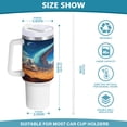thumbnail image 5 of 40 oz Tumbler with Handle and Straw Lid Stargate in Desert Insulated Vacuum Water Bottle Stainless Steel Travel Cup, 5 of 8