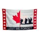 thumbnail image 2 of Bandera de poliéster del Día de los Caídos de Canadá, 90 x 150 cm, para decoración colgante en interiores y exteriores, 2 of 7