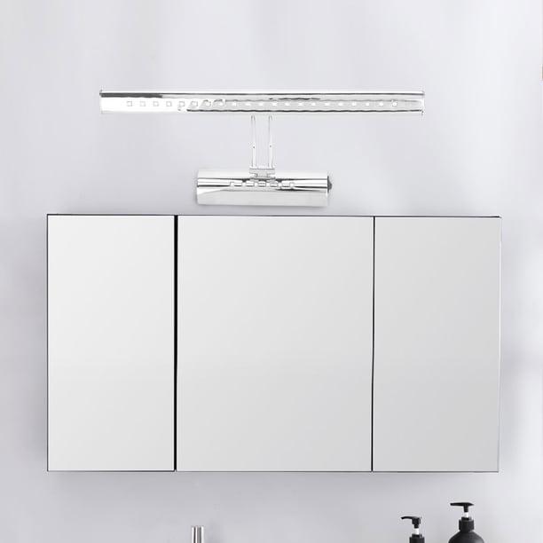 Lámpara de pared lideró a luz de espejo de acero inoxidable, Ahorro de Energía, adecuado para dormitorios, Baños, pasillos