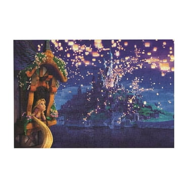 Rapunzel Tangled Puzzle For Boys Girls Puzzle Enthusiasts, 300 Piece Jigsaw Puzzle For Adults Kids