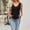 Black, variant on Vivianyo HD Women's V-Neck Ribbed Sleeveless Tank Top with Pocket, Casual Loose Fit Vest, Women's Black, Sizes S-2XL