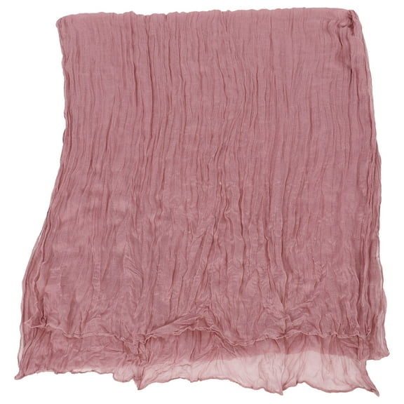 VERDANVERSE Watermelon Red Bohemian Gauze Table Runner for Wedding and Party Decoration