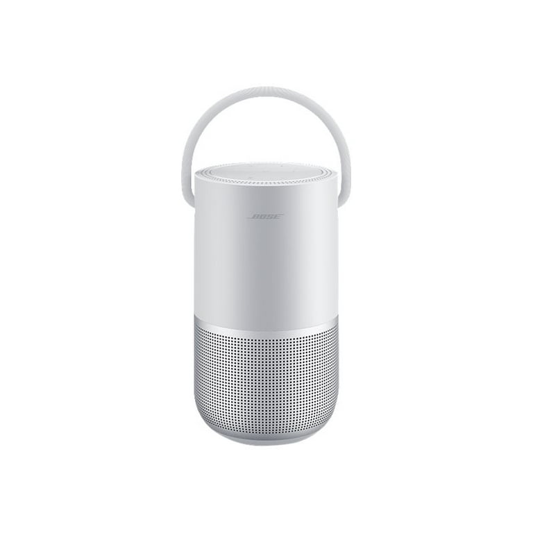 Bose Portable Smart Speaker with Wi-Fi, Bluetooth and Voice Control Built-in, Silver