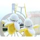 thumbnail image 2 of yueton paquete de 2 bolsas de teléfono de piel de plátano llavero colgante decoración muñecos de peluche para niño niña niños yueton Banana Plush Toy, 2 of 2