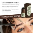thumbnail image 4 of Eyebrow Stamp Waterproof, Adjustable Eyebrow Pencil Styling Device, Modified Shadow Stick, Naturally Does Not Fall Off and Easy To Apply Makeup, Women Modify Eyebrows and Thrush, 4 of 6