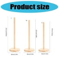thumbnail image 5 of Natural Wood Hair Accessory Stand for Storefront Displays Wooden Bracelet Holder, 5 of 12