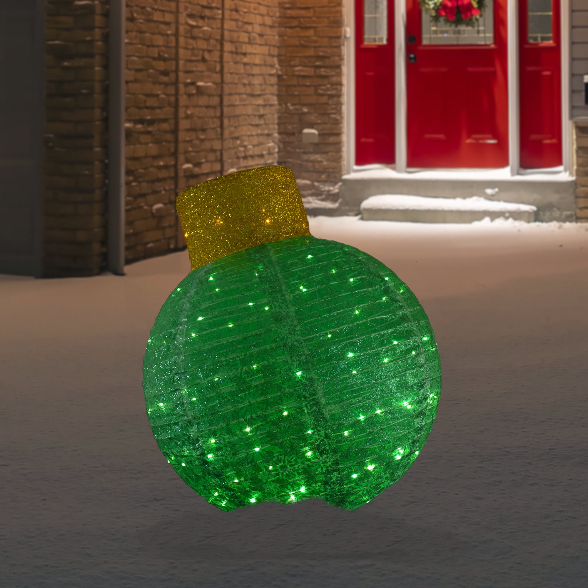 Large outlet outdoor twinkling ornaments