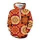 thumbnail image 3 of WILLBEST Sudaderas para Hombre, Estilo Africano, De Manga Larga, con Estampados, Cálidas, con Capucha, para El Sudor XGrande, 3 of 3