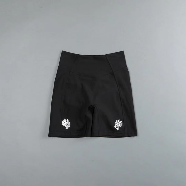 Traje deportivo de fitness Wolf Head para mujer, ropa interior de entrenamiento que envuelve el pecho, pantalones cortos de secado rápido y muy elásticos