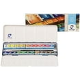 thumbnail image 3 of Van Gogh Watercolor Paint Set, Metal Tin, 24-Half Pan, 3 of 3