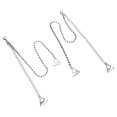 thumbnail image 2 of 1 par de correas de sujetador de repuesto, cadenas, correa de hombro, correas de lencería desmontables, una sola fila de diamantes de imitación, ropa interior nupcial, accesorios de ropa, 2 of 8