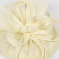 thumbnail image 3 of Tocados Sunnimix Accesorio para el Cabello de las Mujeres de Plumas de Novia Blanco, 3 of 7