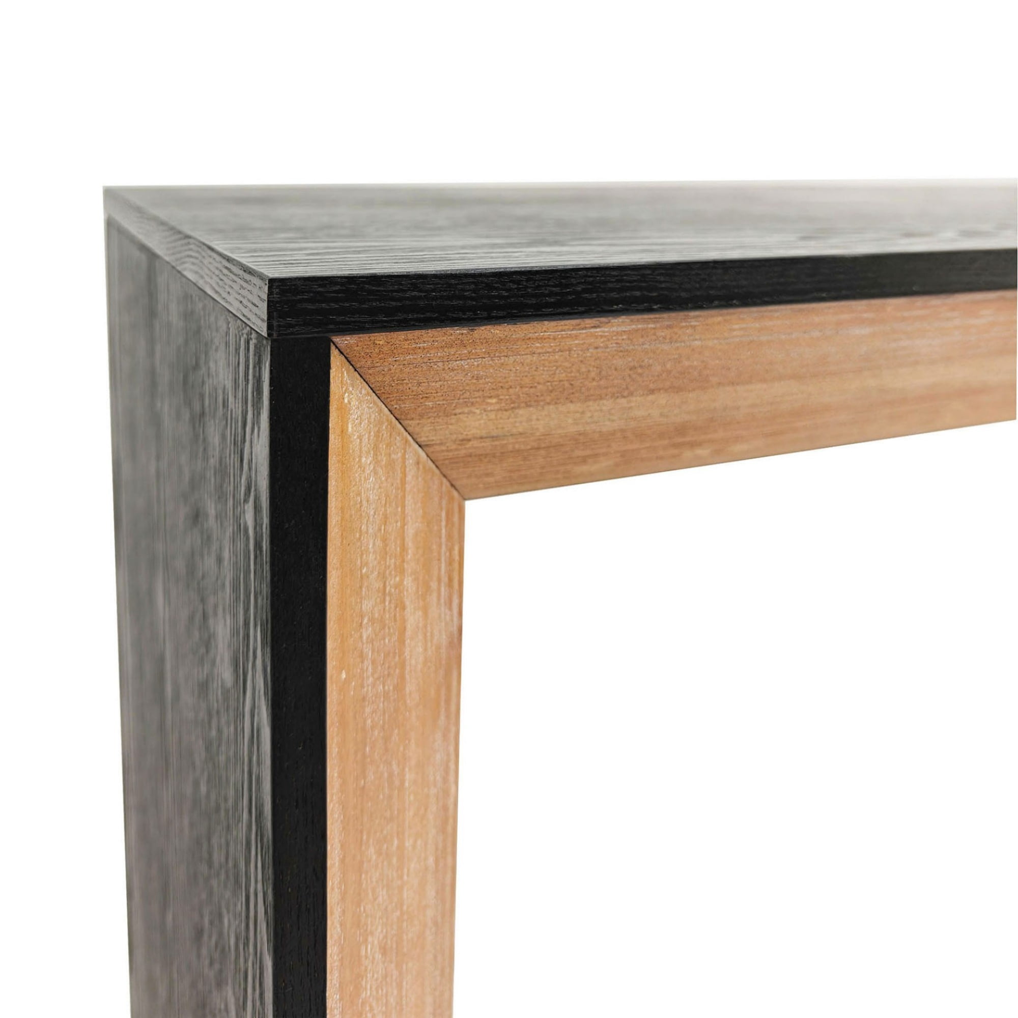 59in Modern Wood Console Table, Entryway Table, Sofa Table, Rustic & Contemporary Design (Natural)