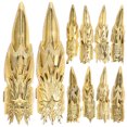 thumbnail image 1 of EeaseCA 10pcs Halloween Dragon Ghost Finger Cots Creative Finger Covers Hand Jewelries, 1 of 7