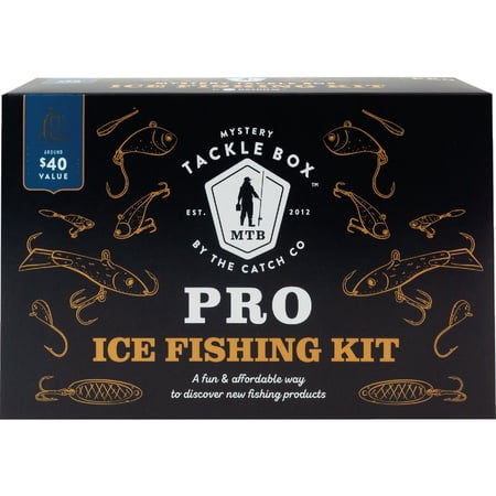 Mystery Tackle Box Ice Pro Fishing Lure Kit - Pack of 8