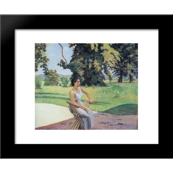 Lutoslawice 20x24 Framed Art Print by Malczewski, Jacek