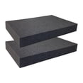 thumbnail image 1 of 2pcs empaquetado insertos de esponja de protección de esquina multifunción pre -cortada esponja para 20CMX30CMX4CM, 1 of 8
