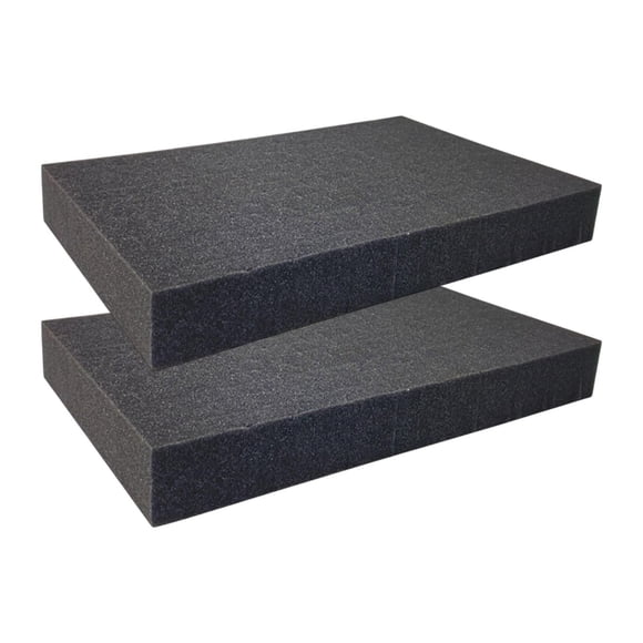 El empaque de 2 piezas de esponja inserta la protección de la protección de esquina multifunción pre -cortada para 20CMX30CMX4CM
