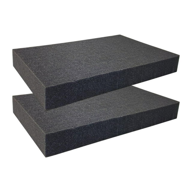 2pcs empaquetado insertos de esponja de protección de esquina multifunción pre -cortada esponja para 20CMX30CMX4CM
