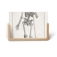 thumbnail image 1 of Esqueleto humano Unbranded cuerpo patron decoracion Pantalla de escritorio fotográfica de madera, 1 of 4